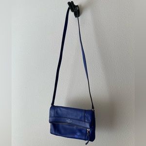 kate spade cross body royal blue bag
